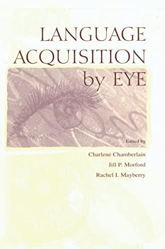 Language Acquisition By Eye