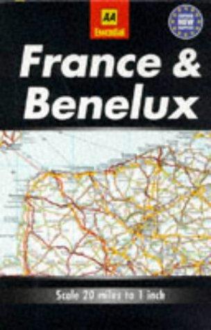 Essential Road Map France and Benelux (AA Essential European Road Maps)