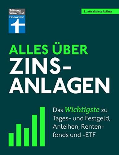 Alles über Zinsanlagen - von den ersten Schritten der Geldanlage bis zur finalen Strategie - mit nützlichen Checklisten: Das Wichtigste zu Tages- und Festgeld, Anleihen, Rentenfonds und -ETF