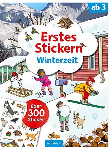 Erstes Stickern Winterzeit: Über 300 Sticker