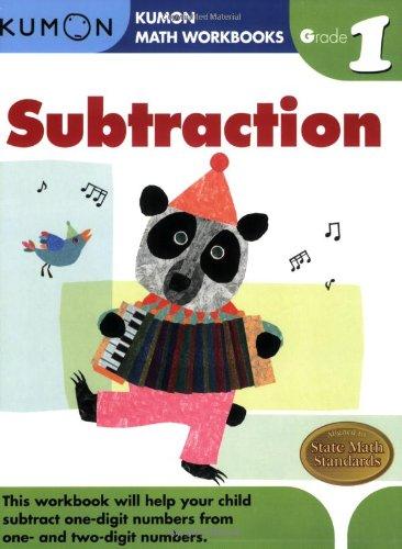 Subtraction Grade 1 (Kumon Math Workbooks)