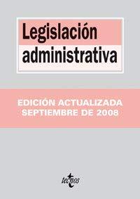 Legislación administrativa (Derecho-biblioteca De Textos Legales)