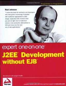 Expert One-on-One J2EE Development without EJB