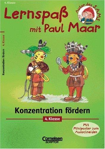 Lernspaß mit Paul Maar - Konzentration fördern, 4. Klasse