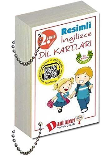 2. Sınıf Resimli İngilizce Dil Kartları