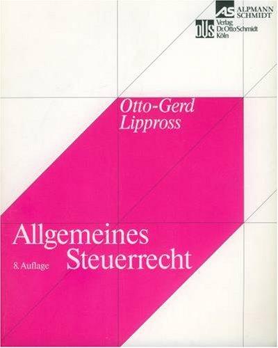 Allgemeines Steuerrecht