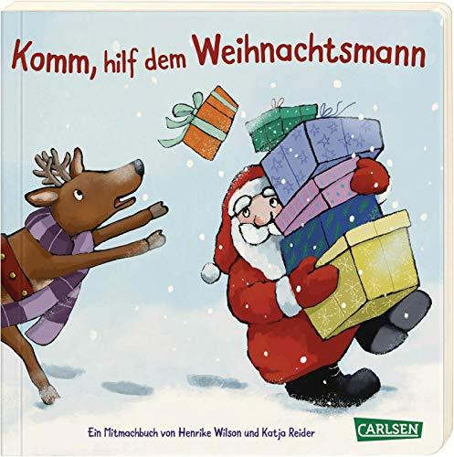 Komm, hilf dem Weihnachtsmann: Ein Mitmachbuch