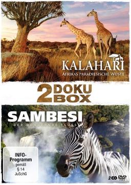 2 Doku Box - Kalahari / Sambesi [2 DVDs]