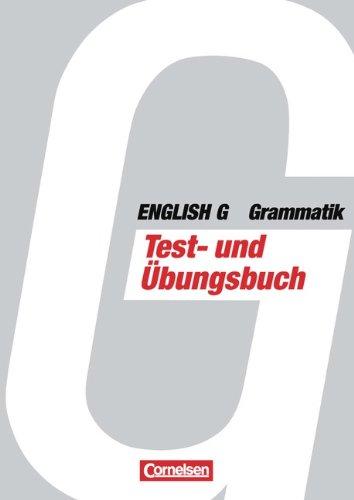 English G, Grammatik, Testbuch und Übungsbuch