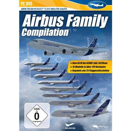 Airbus Family Compilation - AddOn für FS2004/FSX