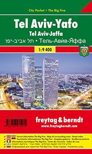 Freytag Berndt Stadtpläne, Tel Aviv - Yaffo, City Pocket - Maßstab 1:9.400