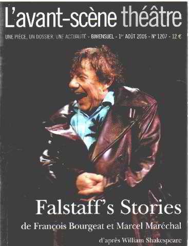 Avant-scène théâtre (L'), n° 1207. Falstaff's stories ou Les folles aventures de Sir John Falstaff