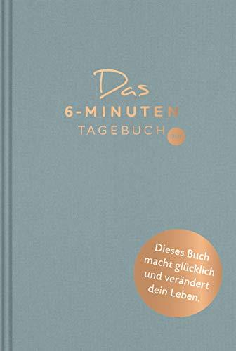 Das 6-Minuten-Tagebuch pur (aquarellblau): Ein Buch, das dein Leben verändert