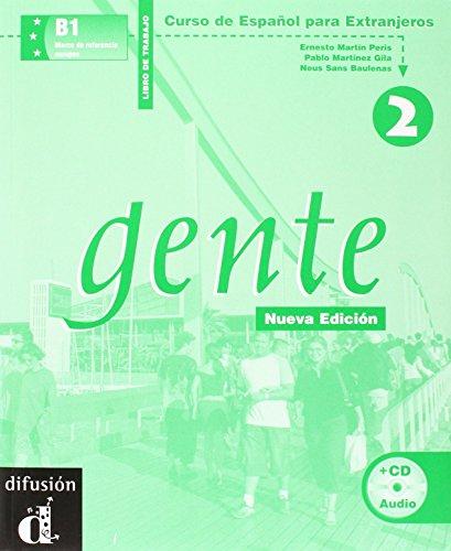 Gente 2 Nueva edición (B1): Nueva edición. Libro del trabajo + Audio-CD