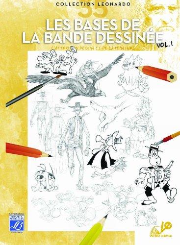 Lefranc Bourgeois Léonardo No.1 Übungsalbum Grundlagen des Zeichnens (Bases bande dessinée vol1)