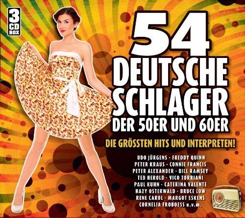 54 Deutsche Schlager der 50er und 60er - Die Grössten Hits Und Interpreten