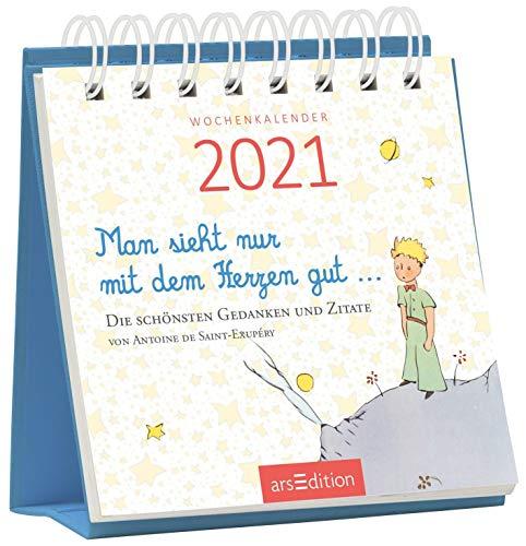 Miniwochenkalender Man sieht nur mit dem Herzen gut ... 2021