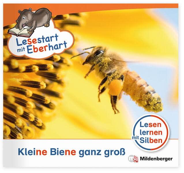 Lesestart mit Eberhart: Kleine Biene ganz groß: Themenhefte für Erstleser, Lesestufe 2 (Lesestart mit Eberhart: Lesen lernen mit Silben - Themenhefte für Erstlesekinder - 5 Lesestufen)