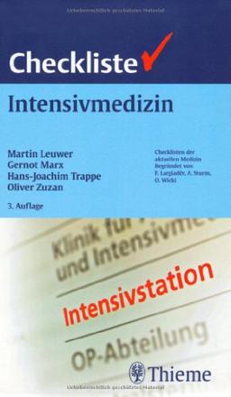 Checkliste Intensivmedizin