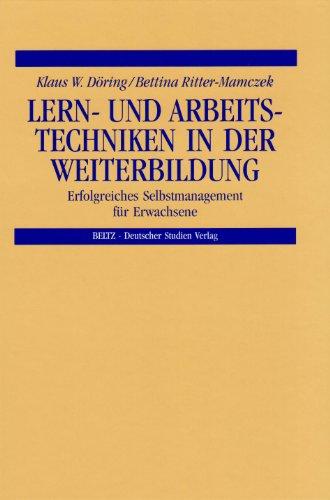 Lern- und Arbeitstechniken in der Weiterbildung