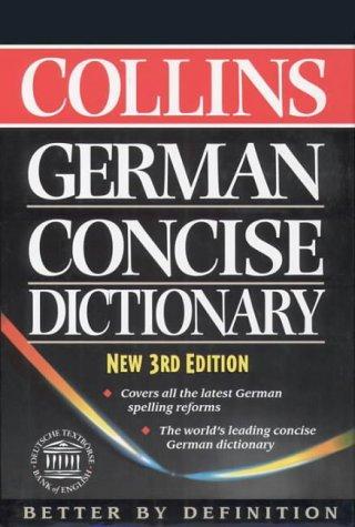 Collins German Concise Dictionary