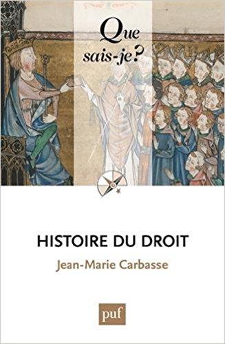 Histoire du droit