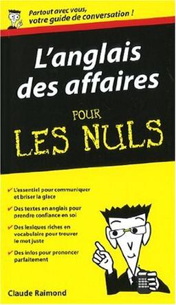 L'anglais des affaires pour les nuls