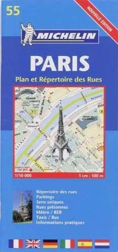 Paris Faltplan: Plan et Répertoire des Rues: Street Index (Stadtpläne (Kartographie))