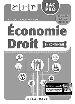 Economie Droit 2de, 1re, Tle Bac Pro (2018) - Spécimen enseignant avec corrigés inclus