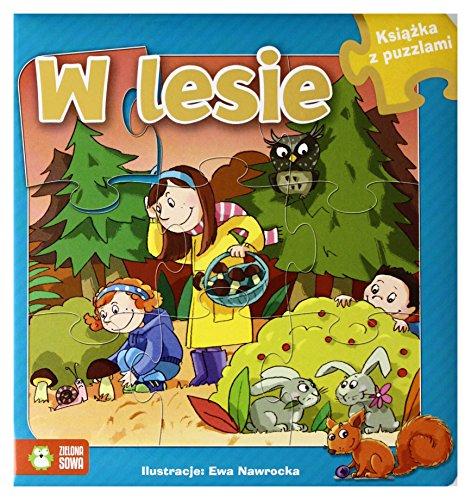 Książka z puzzlami W lesie