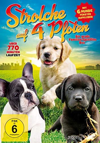 Strolche auf 4 Pfoten - Die schönsten Hundespielfilme [3 DVDs]