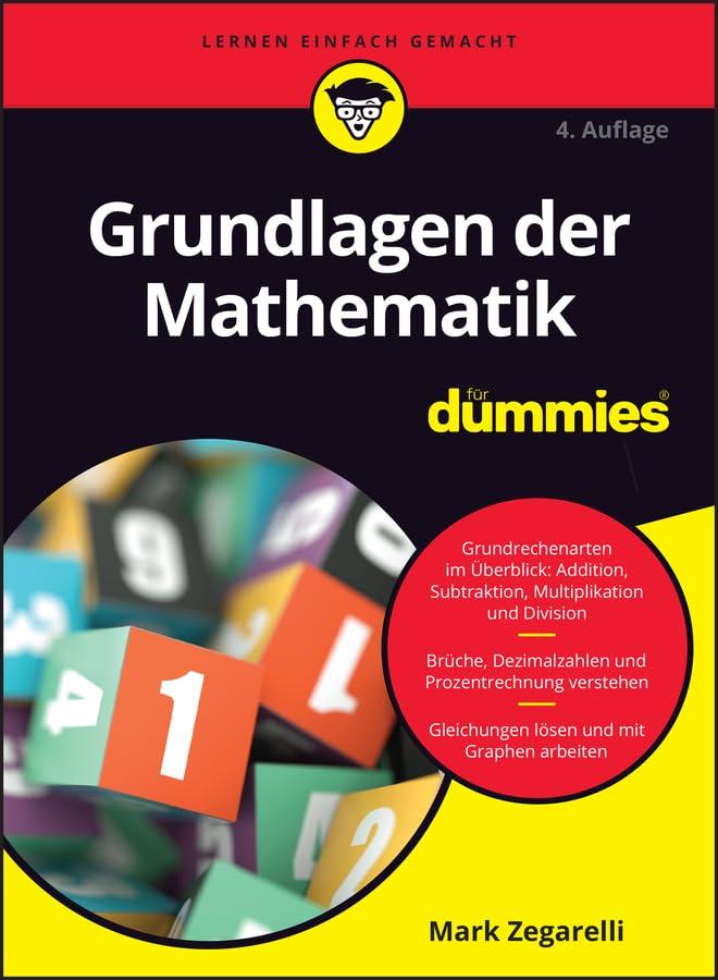 Grundlagen der Mathematik für Dummies