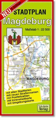 Stadtplan Magdeburg: Maßstab 1:22500