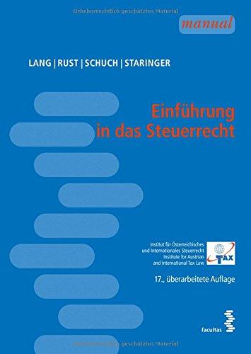 Einführung in das Steuerrecht