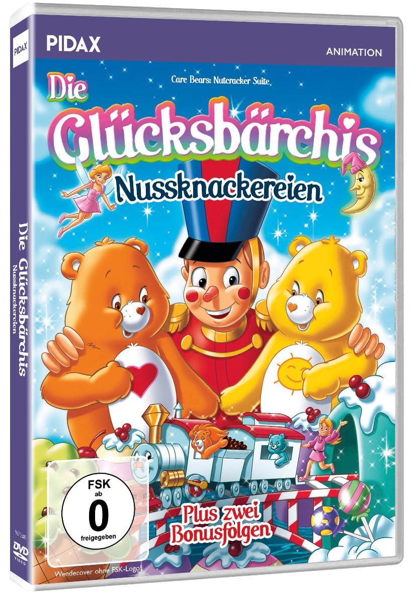 Die Glücksbärchis: Nussknackereien Weihnachtsspezial - Weihnachten mit den liebenswerten Glücksbärchis - Aufbereitete Zeichentrick Serie aus den 80er (Pidax Animation)