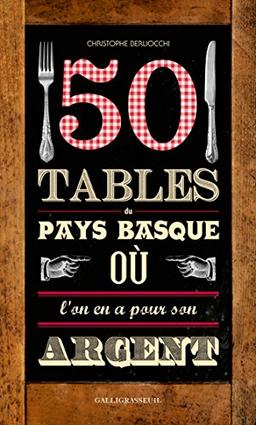 50 tables du Pays basque où l'on en a pour son argent !