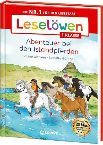 Leselöwen 1. Klasse - Abenteuer bei den Islandpferden: Die Nr. 1 für den Lesestart - Mit Leselernschrift ABeZeh - Erstlesebuch für Kinder ab 6 Jahren