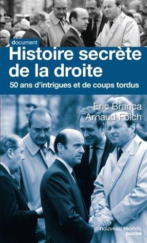 Histoire secrète de la droite : 50 ans d'intrigues et de coups tordus