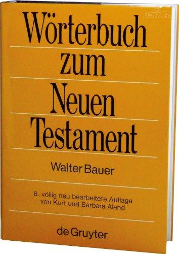 Wörterbuch zum Neuen Testament