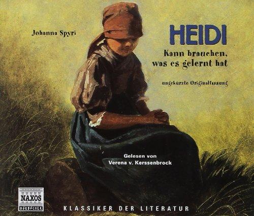 Heidi, Kann brauchen, was es gelernt hat, 4 Audio-CDs