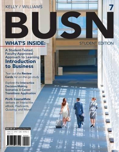 BUSN 7, w. CourseMate Printed Access Card (New, Engaging Titles from 4ltr Press)