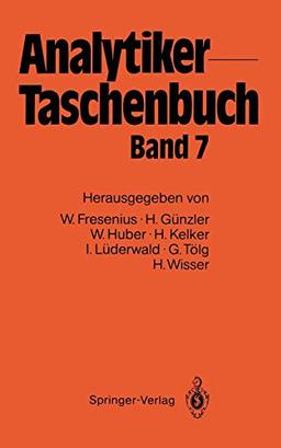 Analytiker-Taschenbuch (Analytiker-Taschenbuch, 7, Band 7)