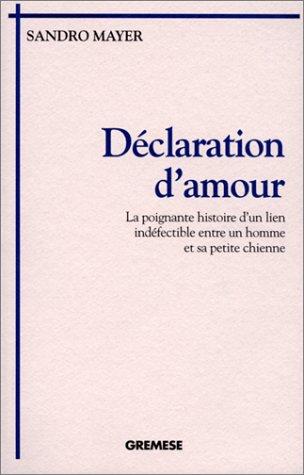 Déclaration d'amour