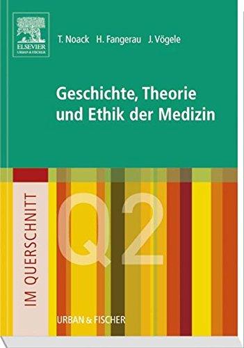 Im Querschnitt - Geschichte, Theorie und Ethik in der Medizin