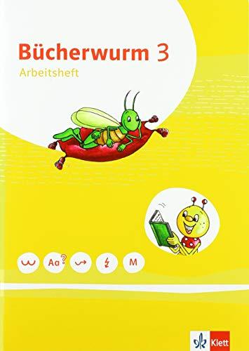 Bücherwurm Sprachbuch 3: Arbeitsheft zum Sprachbuch Klasse 3 (Bücherwurm. Ausgabe für Berlin, Brandenburg, Mecklenburg-Vorpommern, Sachsen, Sachsen-Anhalt, Thüringen ab 2019)