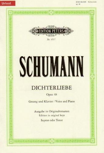 Dichterliebe Op 48. Gesang Hoch, Klavier