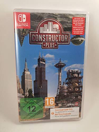 Constructor Plus Nintendo Switch Download Code Box