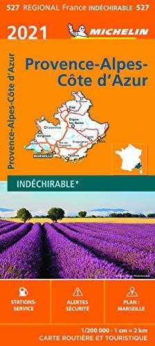 Carte Michelin Provence-Alpes-Côte d'Azur 2021