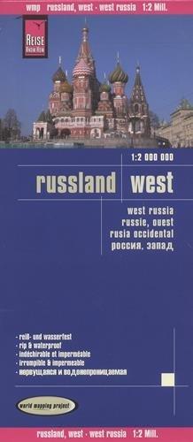 Reise Know-How Landkarte Russland West (1:2.000.000): world mapping project