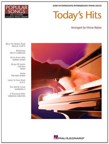 Hal Leonard Student Piano Library: Today's Hits: Songbook für Klavier (Popular Songs: Hal Leonard Student Piano Library)